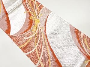 束ね熨斗模様織出し袋帯